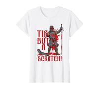 Meme Divertido sobre un Caballero Medieval: «No es más Que Camiseta gráfica económica, Mujer, Blanco, L