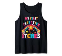 Meme Gracioso Me Pica la candidiasis. Extraño Camiseta sin Mangas