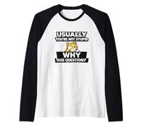 Meme Gracioso Social Media Broma Viral Humor seco Broma sarcástica Camiseta Manga Raglan