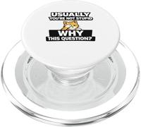 Meme Gracioso Social Media Broma Viral Humor seco Broma sarcástica PopSockets PopGrip para MagSafe