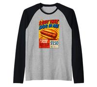Meme Hotdog I Got That Dog In Me Hot Dogs Combo Camiseta Manga Raglan