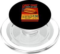 Meme Hotdog I Got That Dog In Me Hot Dogs Combo PopSockets PopGrip para MagSafe
