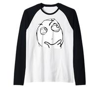 Meme Libro de Bocetos Suelto desordenado Gen Z irónico Meta Camiseta Manga Raglan