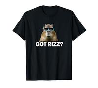 Meme Lover Gen Alpha Slang Got Rizz Capybara Camiseta