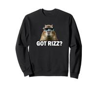 Meme Lover Gen Alpha Slang Got Rizz Capybara Sudadera