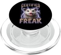 Meme Maldito Divertido de zarigüeya Freak certificada PopSockets PopGrip para MagSafe