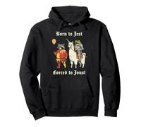 Meme Medieval de Bufón y Justa Sudadera con Capucha