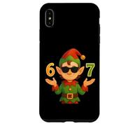 Meme navideño Divertido 67 para los Fans de Santa Helper Carcasa para iPhone XS MAX