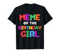 Meme of The Birthday Girl Master Builder Ladrillos Bloques Camiseta