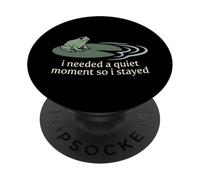 Meme Rana Lindo Rana Triste Rana Estética Animal Meme PopSockets PopGrip Adhesivo