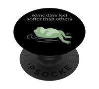 Meme Rana Lindo Rana Triste Rana Estética Animal Meme PopSockets PopGrip Adhesivo