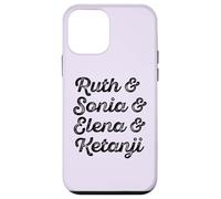 Meme RBG de Ruth y Sonia y Elana y Ketanji Brown Jackson SCOTUS Carcasa para iPhone 12 Mini