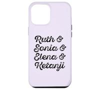 Meme RBG de Ruth y Sonia y Elana y Ketanji Brown Jackson SCOTUS Carcasa para iPhone 12 Pro MAX