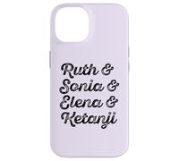 Meme RBG de Ruth y Sonia y Elana y Ketanji Brown Jackson SCOTUS Carcasa para iPhone 14