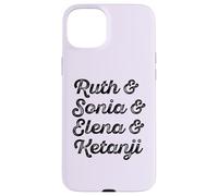 Meme RBG de Ruth y Sonia y Elana y Ketanji Brown Jackson SCOTUS Carcasa para iPhone 15 Plus