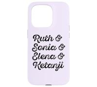 Meme RBG de Ruth y Sonia y Elana y Ketanji Brown Jackson SCOTUS Carcasa para iPhone 15 Pro