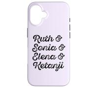 Meme RBG de Ruth y Sonia y Elana y Ketanji Brown Jackson SCOTUS Carcasa para iPhone 16