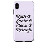 Meme RBG de Ruth y Sonia y Elana y Ketanji Brown Jackson SCOTUS Carcasa para iPhone XS MAX