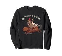 Meme Retro Vintage Kerfuffle Capybara Raccoon Duck Frog Sudadera