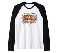 Meme señalador de Koala Canguro de Australia - Recuerdo Australiano Camiseta Manga Raglan