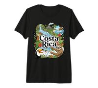 Meme señalador de tucán Perezoso de Costa Rica - Souvenir de Costa Rica Camiseta Premium