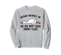 Meme Silly Goose No Nos Importa el Club WDNC Mujeres Sudadera