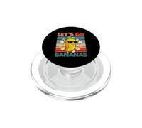 Meme Vintage Divertido de plátano Let Us Go Banana Bananas PopSockets PopGrip para MagSafe