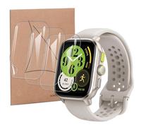 MEMELOKA 3 Piezas Protector de Pantalla para Amazfit Cheetah Square, TPU Película de Flexible con 3D Cobertura Completa, Alta Definición y Alta Sensibilidad