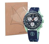 MEMELOKA 3 Piezas Protector de Pantalla para Omega X Swatch Bioceramic Moonswatch 32mm, TPU Película de Flexible con 3D Cobertura Completa, Alta Definición y Alta Sensibilidad