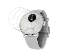MEMELOKA 3 Piezas Protector de Pantalla para Withings Scanwatch 2 38mm, TPU Película de Flexible con Marco de Instalación, Alta Definición y Alta Sensibilidad con 3D Cobertura Completa