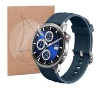MEMELOKA 3 Piezas Protector de Pantalla Realme Watch S2, TPU Película de Flexible con Marco de Instalación, Alta Definición y Alta Sensibilidad con 3D Cobertura Completa