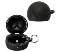 MEMELOKA Funda Compatible con Huawei Freeclip 2 S | Ultrafina Antigolpes, Silicona Suave, con Llavero Carcasa, LED Frontal Visible, Negro