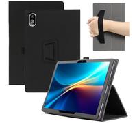 MEMELOKA Funda para Acer Iconia Tab V11 (V11-11-81BJ), Ligero y Delgado PU Protectora Carcasa con Correa para la Muñeca[Soporte Función] - Negro