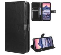 MEMELOKA Funda para Blackview BV7300, Interior TPU Antigolpes y Premium Flip Wallet PU Carcasa Blackview BV7300 con Ranura para Tarjeta[Cierre Magnético][Función Soporte] - Negro