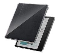 MEMELOKA Funda para BOOX Tablet Go Color 7 Gen II/Go Color 7 Gen 2 7 Pulgudas, Transparent Suave TPU Anti-Scratch con Reforzada Silicona Bumper, Anti-Choques Carcasa Protectora
