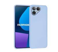 MEMELOKA Funda para Fairphone 5, Ultrafina Case Cover de Silicona Suave Antiarañazos, Antideslizante Superficie Mate Carcasa para Fairphone 5, Azul