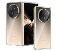 MEMELOKA Funda para Honor Magic V5 5G, Ultra-Delgado Anti-Rasguño Carcasa de PC Anti-Choques Todo Incluido Plegable Carcasa para Honor Magic V5 5G - Transparent