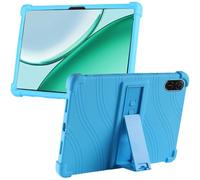 MEMELOKA Funda para Honor Pad X8b/Pad X8a 11 Pulgadas, Carcasa Protectora Antigolpes de Silicona Suave con Soporte[Antiarañazos][Antideslizante], Azul