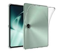 MEMELOKA Funda para OPPO Pad 2/OnePlus Pad, Transparent Suave TPU Anti-Scratch con Reforzada Silicona Bumper, Anti-Choques Carcasa Protectora OnePlus Pad/OPPO Pad 2