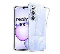 MEMELOKA Funda para Realme C100 5G, Ultrafino Transparente Suave TPU Silicona Anti-amarilleo Carcasa Realme C100 5G[Anti-arañazos][Anti-Huellas]