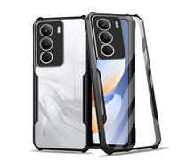 MEMELOKA Funda para Realme C71 4G/Realme P3 Lite 4G, Borde Flexible de TPU Suave + Transparente Dura Acrílico Trasera Carcasa con Parachoques de Silicona Anti-Choques