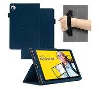 MEMELOKA Funda para Wacom MovinkPad 11 11.45 Pulgudas, Ligero y Delgado PU Protectora Carcasa con Correa para la Muñeca[Soporte Función] - Azul