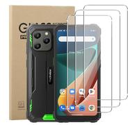 MEMELOKA Protector de Pantalla para Blackview BV5300/BV5300 Pro/BV5300 Plus, 3 Piezas [Antiarañazos][Antihuellas][Alta Sensibilidad] 9H Dureza Cristal Templado