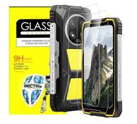 MEMELOKA Protector de Pantalla para Blackview Rock 2 Pro/Rock 2/Rock 3, 2 Piezas [Antiarañazos][Antihuellas][Alta Sensibilidad] 9H Dureza Cristal Templado