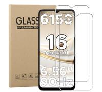 MEMELOKA Protector de Pantalla para Doogee Note 56/56 Plus/56 Pro/Note 56X/56X Pro/56X Plus, 2 Piezas [Antiarañazos][Antihuellas][Alta Sensibilidad] 9H Dureza Cristal Templado