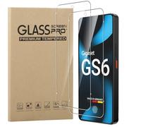 MEMELOKA Protector de Pantalla para Gigaset GS6/Gigaset GS6 Pro, 2 Piezas [Antiarañazos][Antihuellas][Alta Sensibilidad] 9H Dureza Cristal Templado Gigaset GS6/Gigaset GS6 Pro