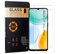 MEMELOKA Protector de Pantalla para Honor X5C Plus, 2 Piezas con una Claridad HD del 99.99% y Cristal Templado Protector de Pantalla [Alta Sensibilidad] [Antihuella] [Antiburbuja]