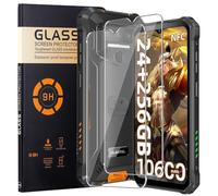 MEMELOKA Protector de Pantalla para Oukitel WP23 Plus/WP23 Pro/WP23, 2 Piezas [Antiarañazos][Antihuellas][Alta Sensibilidad] 9H Dureza Cristal Templado Oukitel WP23 Plus/WP23 Pro/WP23