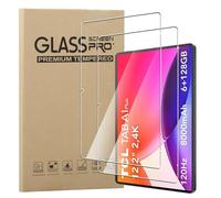 MEMELOKA Protector de Pantalla para TCL TAB A1 Plus/A1 Plus NxtPaper 12.2 Pulgadas, 2 Piezas[Antiarañazos][Antihuellas][Alta Sensibilidad] 9H Dureza Cristal Templado