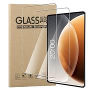 MEMELOKA Protector de Pantalla para Teclast T65/T65 Plus/TABWEE T60 Pro 13.4 Pulgadas, 2 Piezas[Antiarañazos][Antihuellas][Alta Sensibilidad] 9H Dureza Cristal Templado